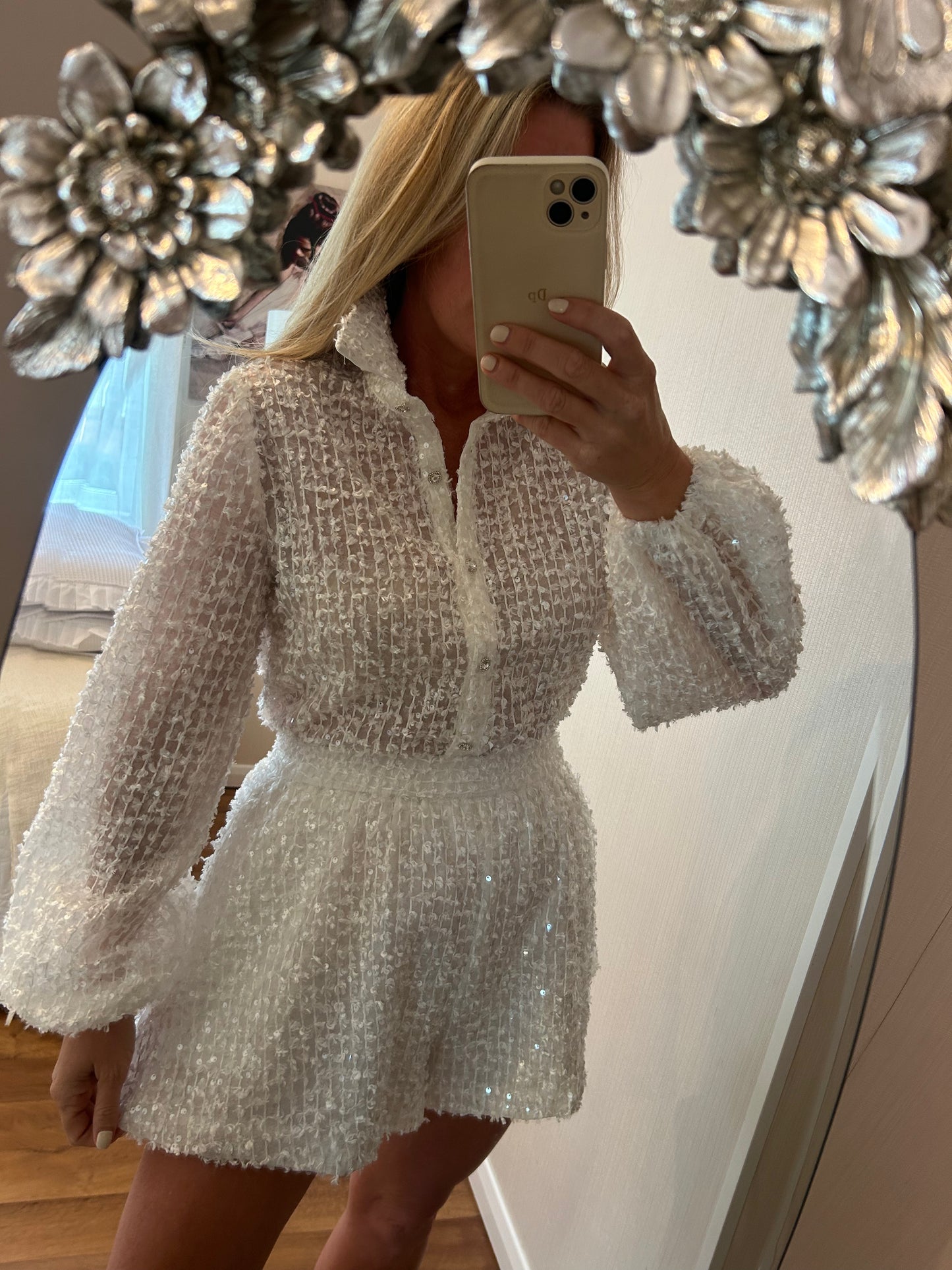 Luxe sequin  flock Co ord
