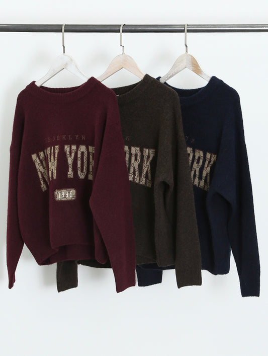 New York soft knitted jumper