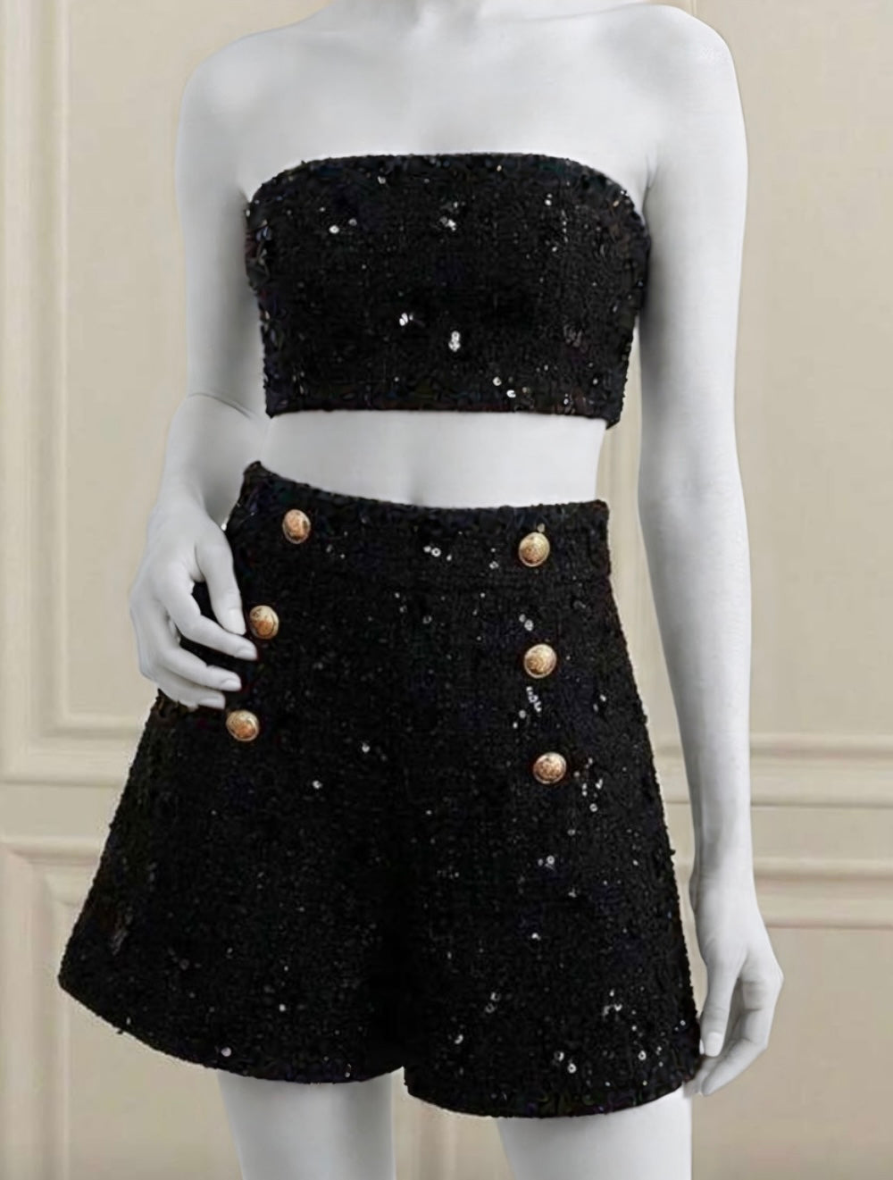 Sequin, tweed Co ord