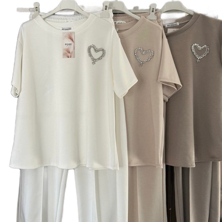 Pose Co ord , T-shirt, trousers,set,