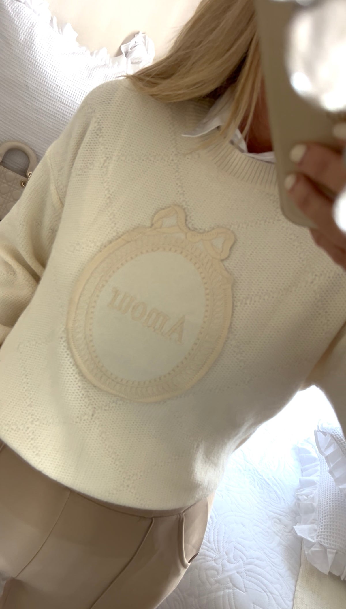 Amour soft knitted jumper