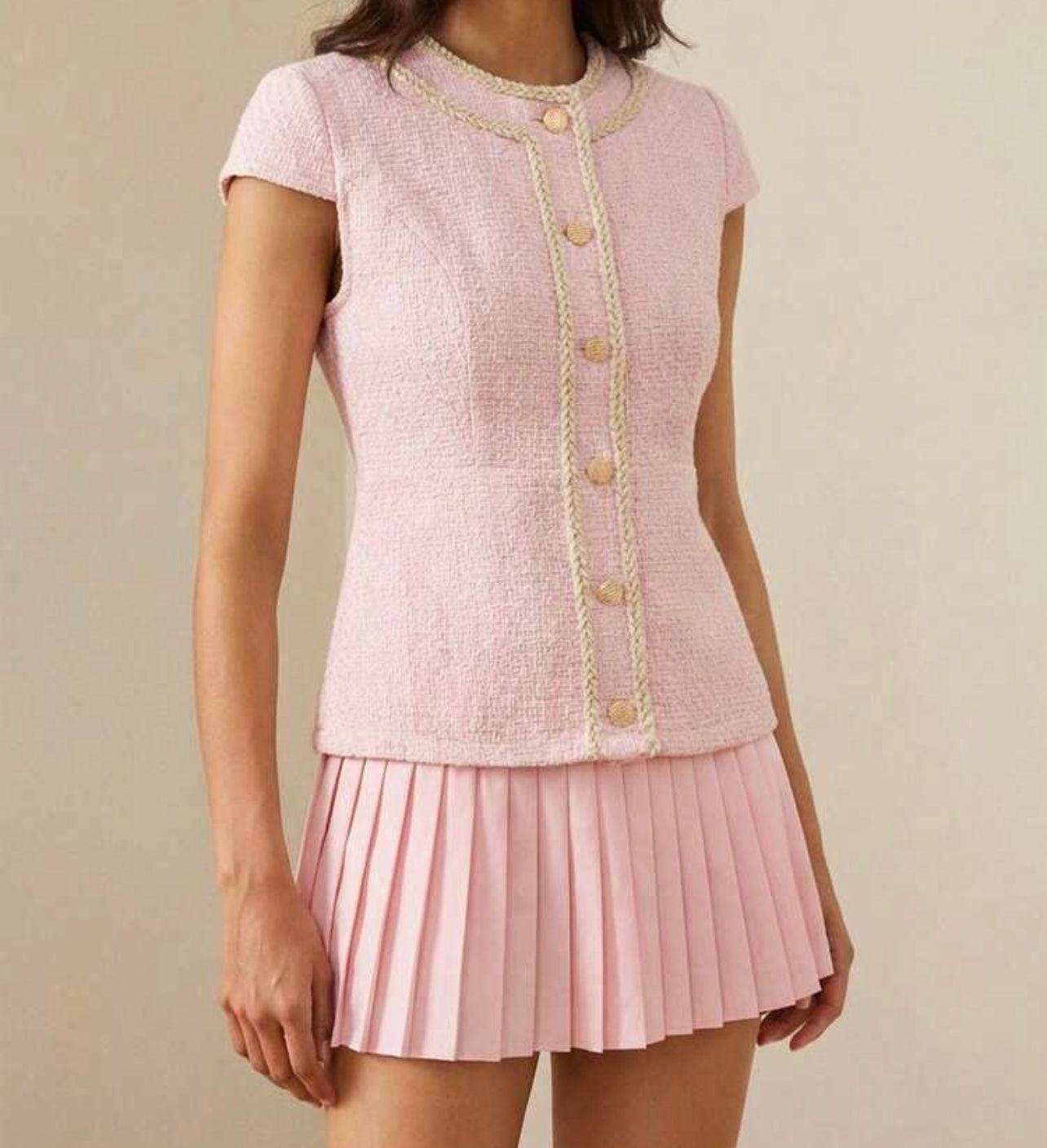 Bb Tweet pleated dress