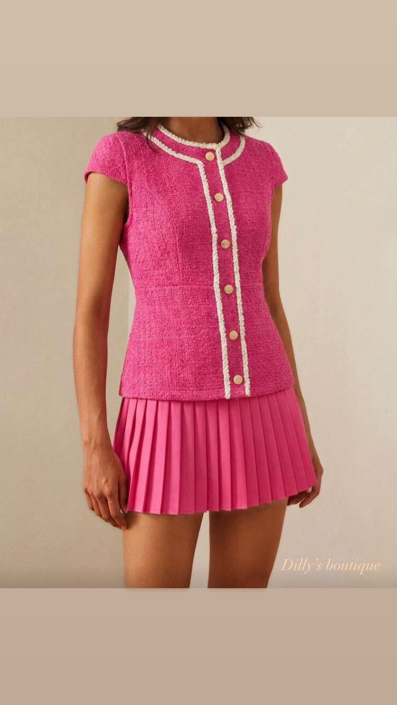 Bb Tweet pleated dress