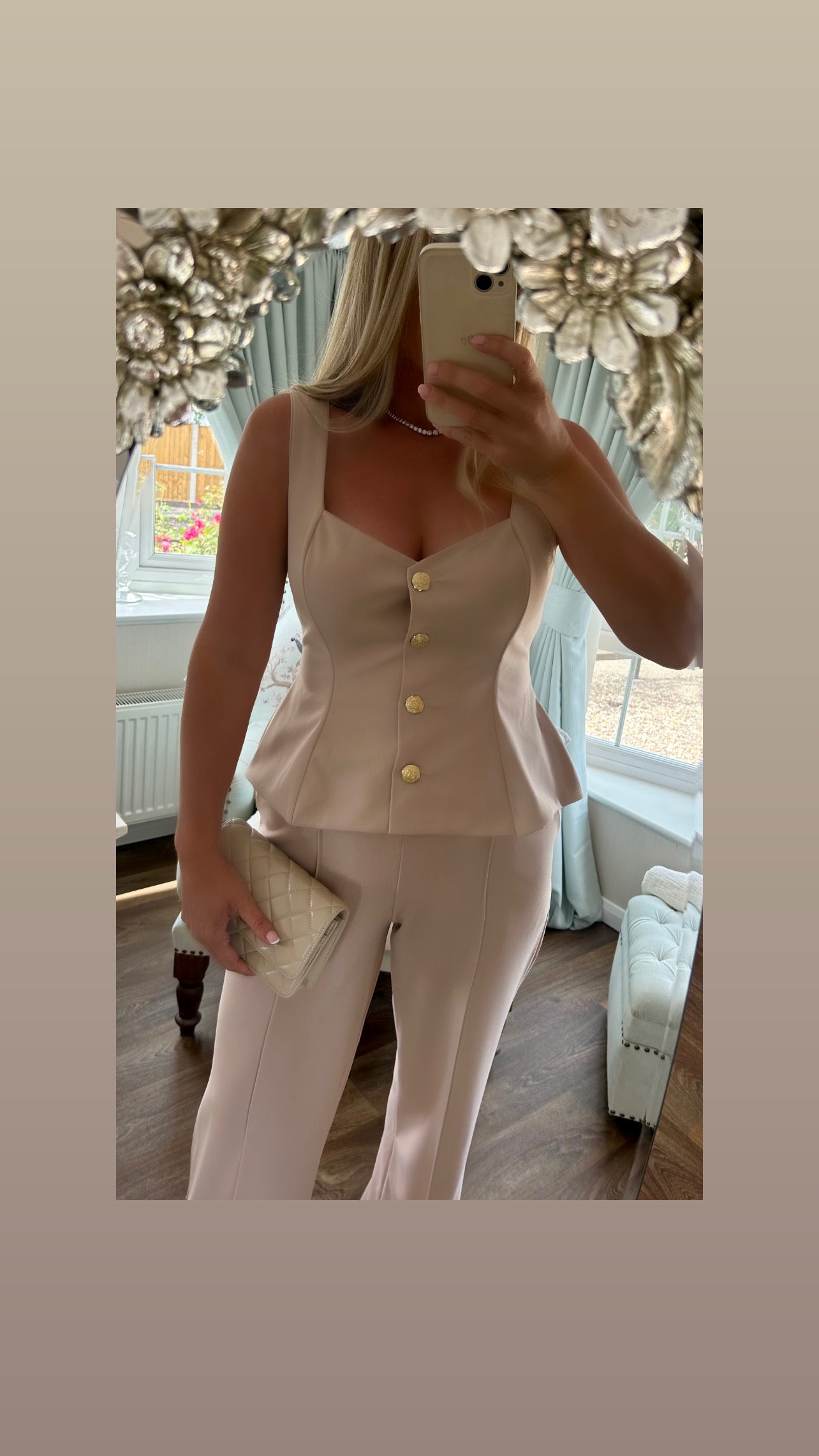 Tailored waistcoat & trousers co ord