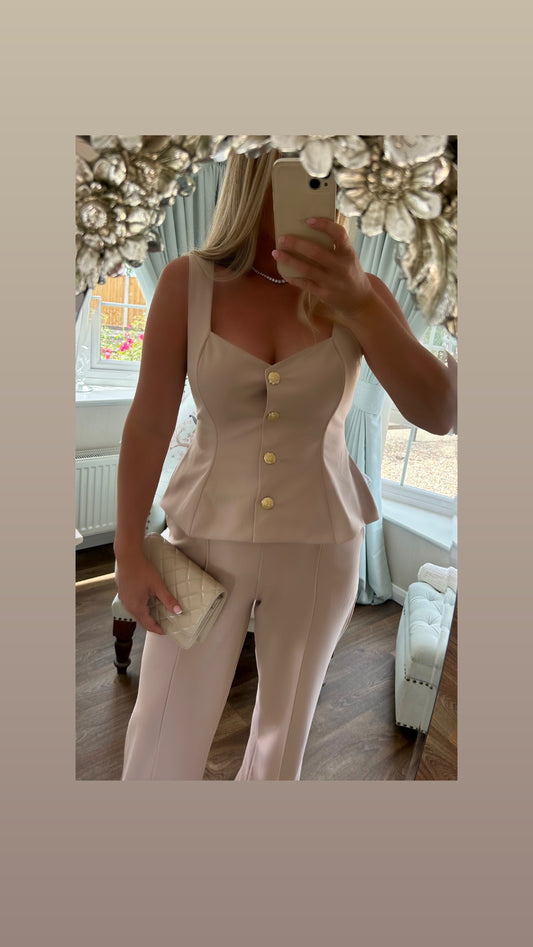 Tailored waistcoat & trousers co ord